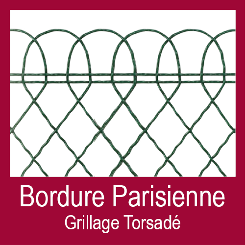Fiche Technique Grillage torsadé Bordure Parisienne