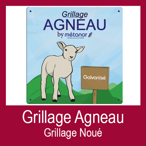 Lien-bouton pour ouvrir le PDF du grillage noué Agneau Métanor