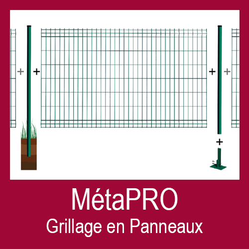 Fiche Technique MétaPRO - Grillage en Panneaux