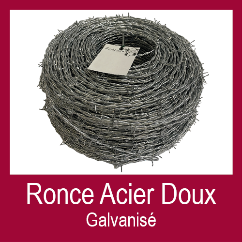 Fiche Technique Ronce Acier Doux Galvanisé