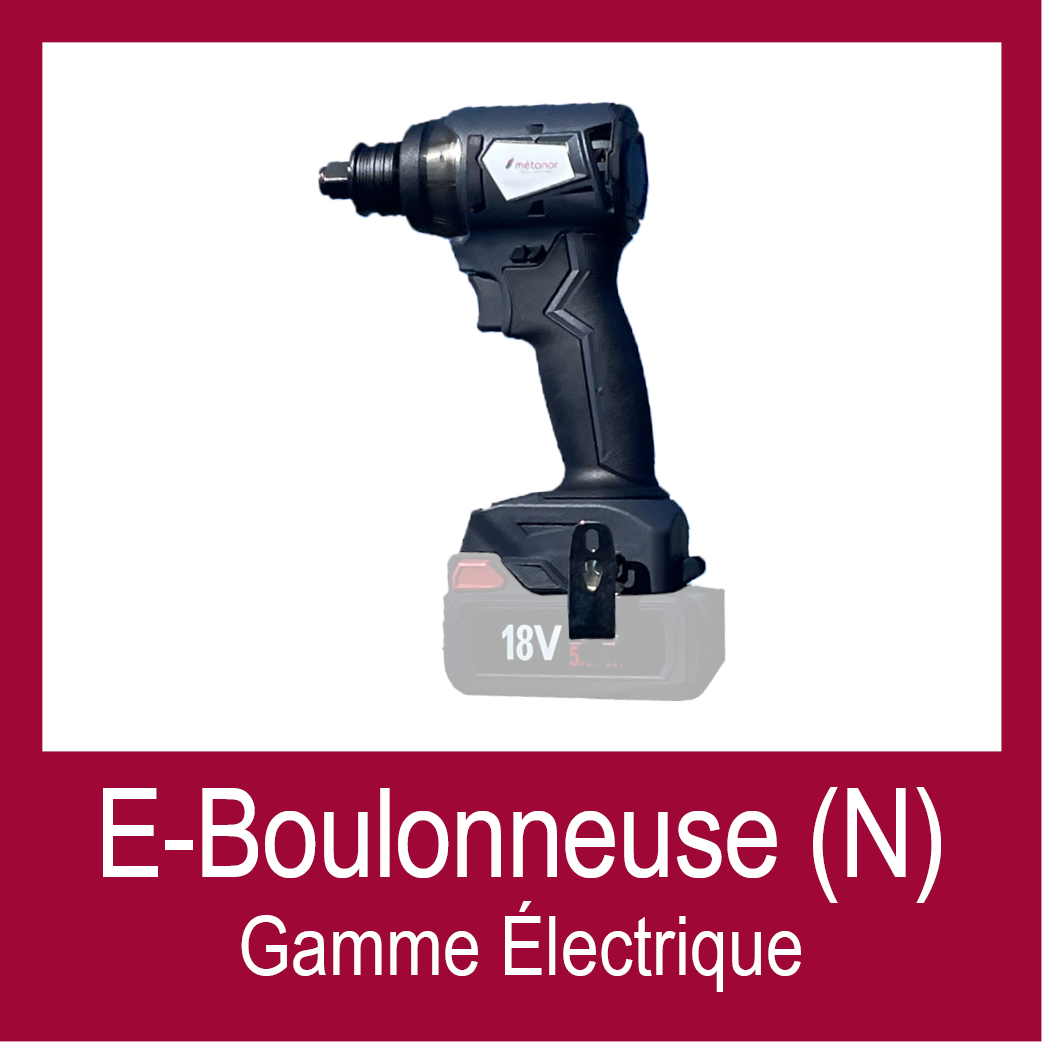 Fiche Technique E-Boulonneuse / clé à choc Métanor