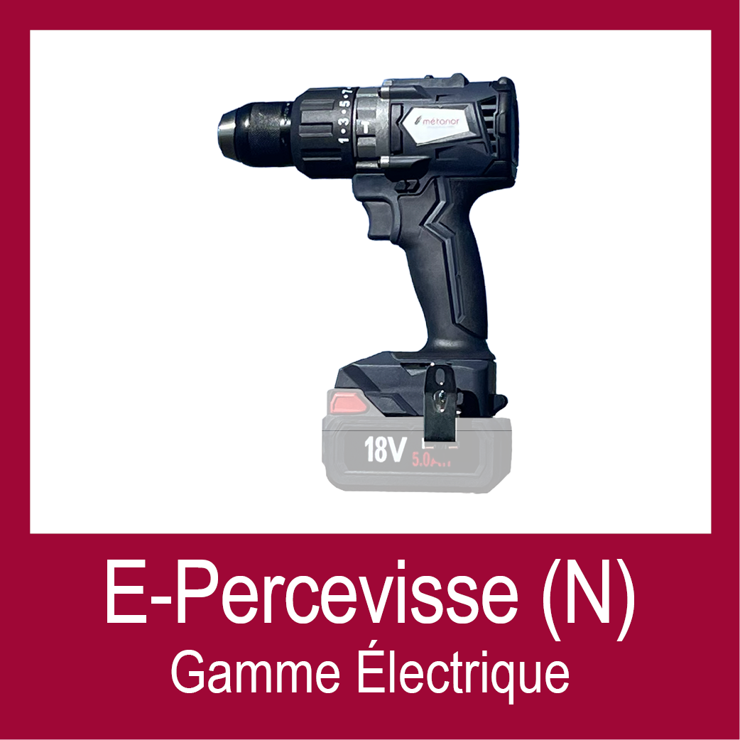 Fiche Technique E-Perceuse visseuse Métanor